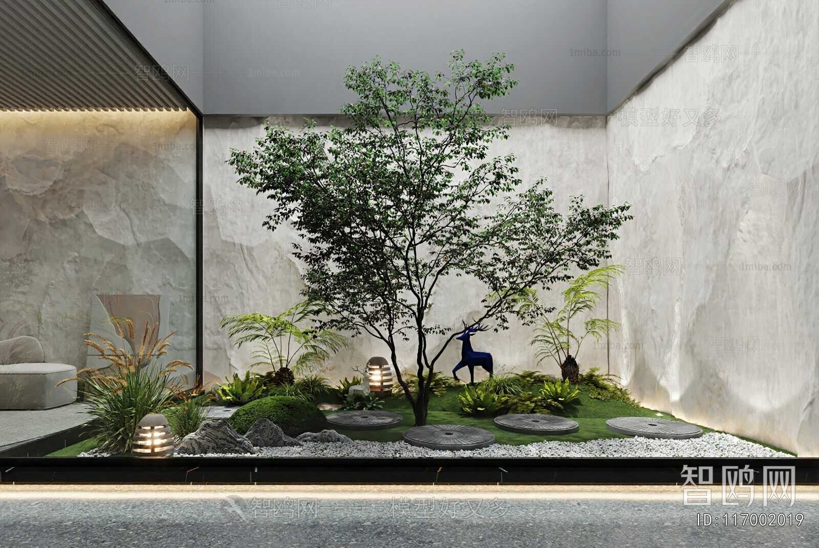 New Chinese Style Plant Landscaping