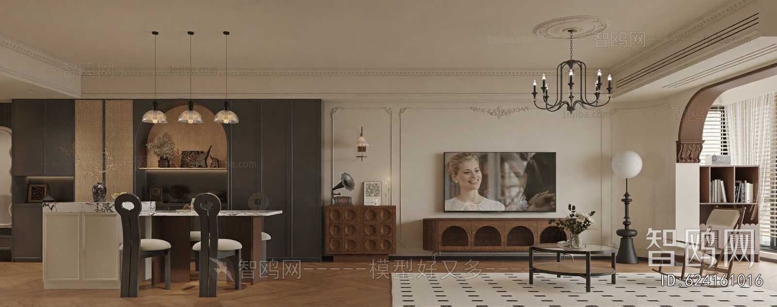 French Style A Living Room