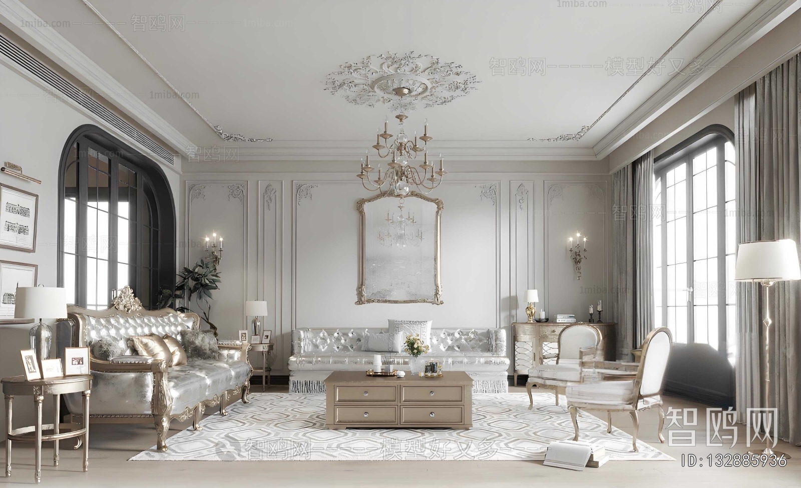 French Style A Living Room