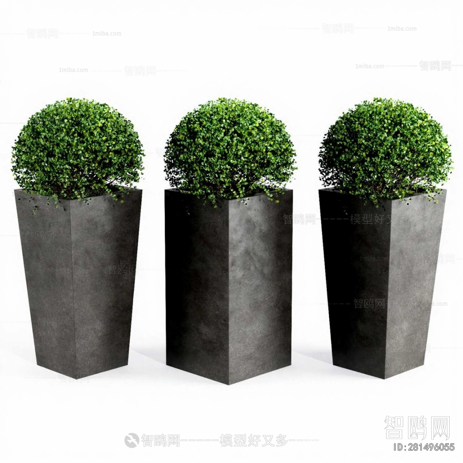 Modern Flower Bed, Flower Bowl, Flower Box