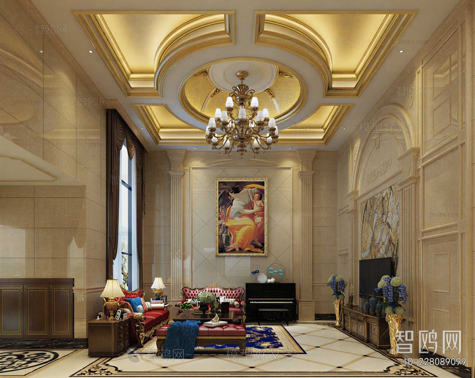 European Style A Living Room