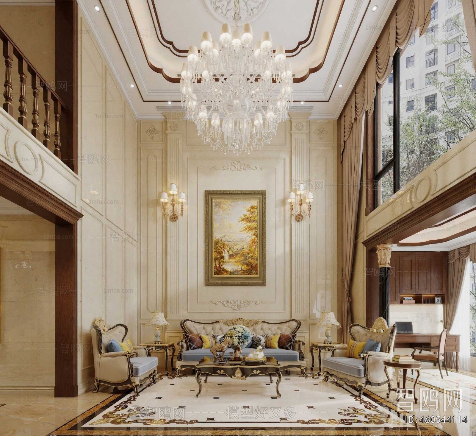 European Style A Living Room