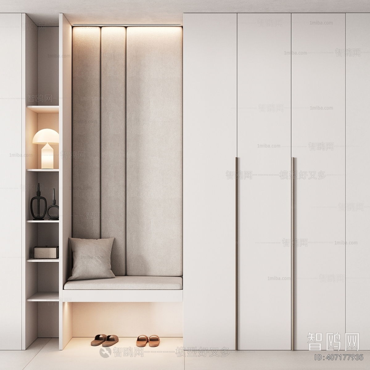 Nordic Style Shoe Cabinet