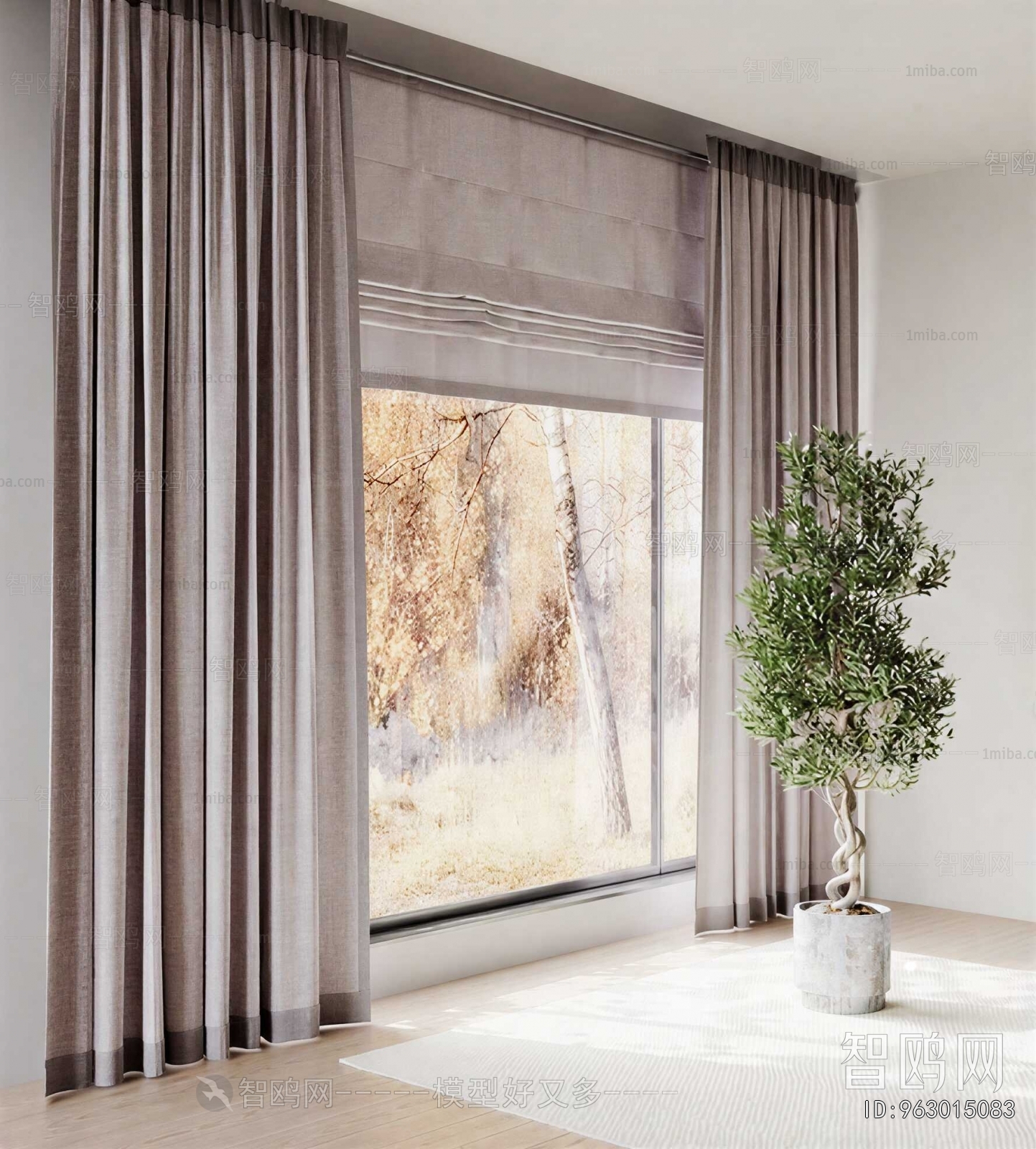 Modern The Curtain