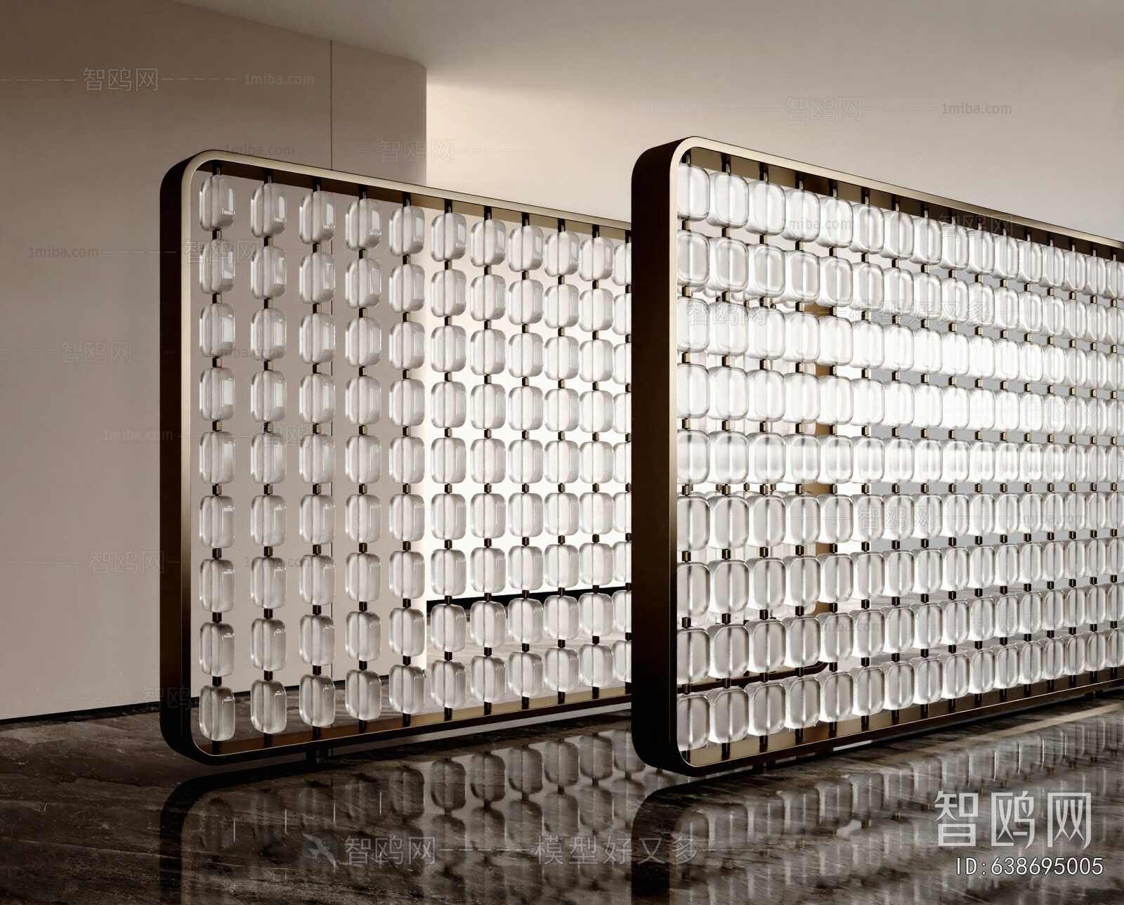 Modern Glass Screen Partition