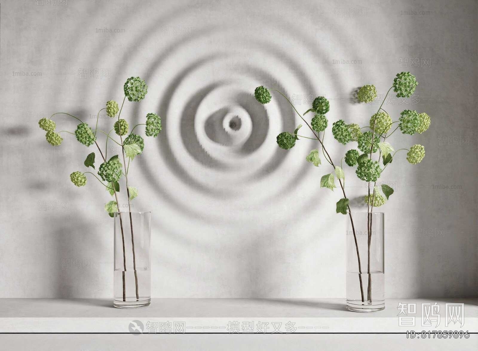 Modern Aquatic Green Plant