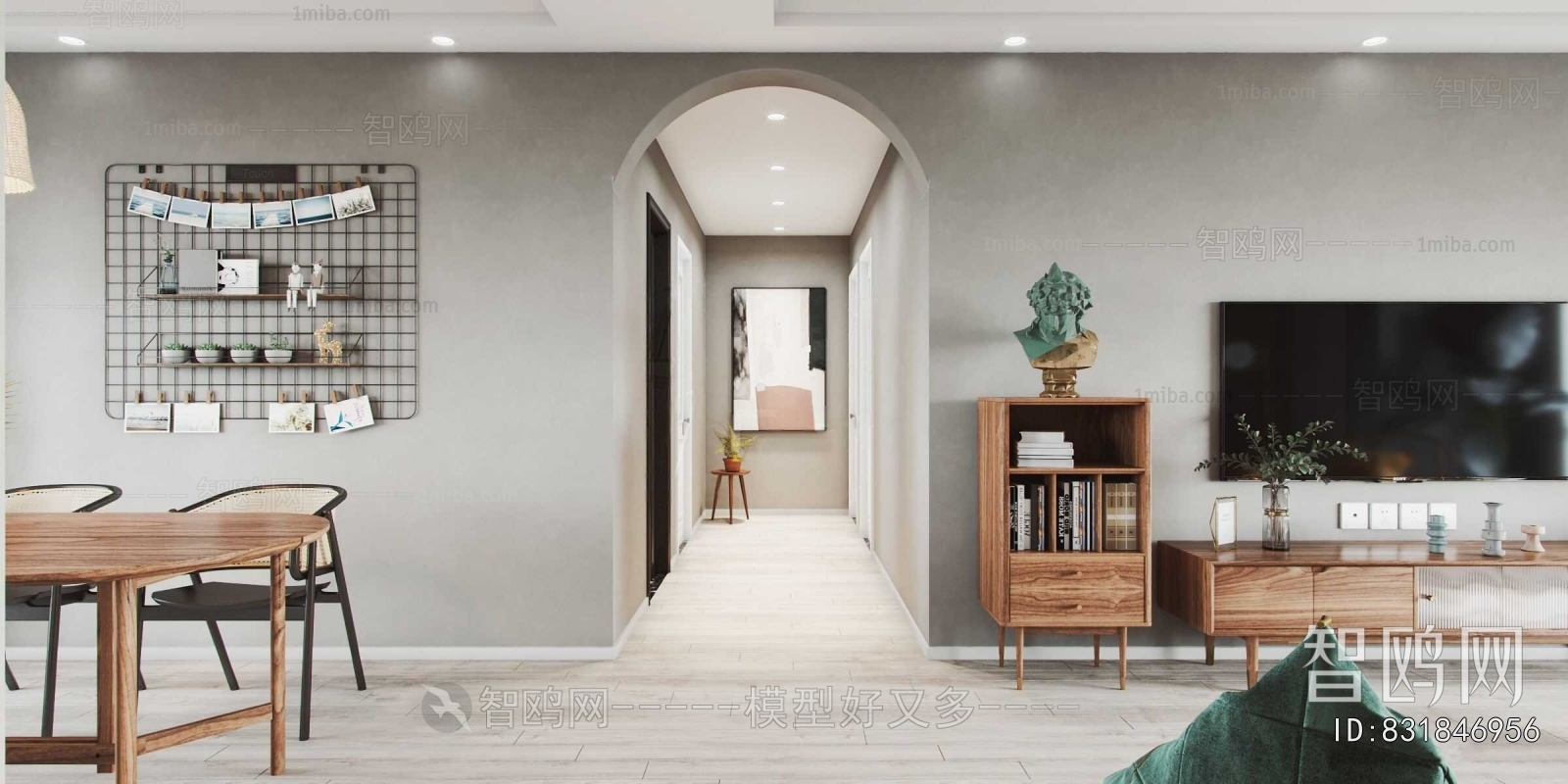 Nordic Style A Living Room