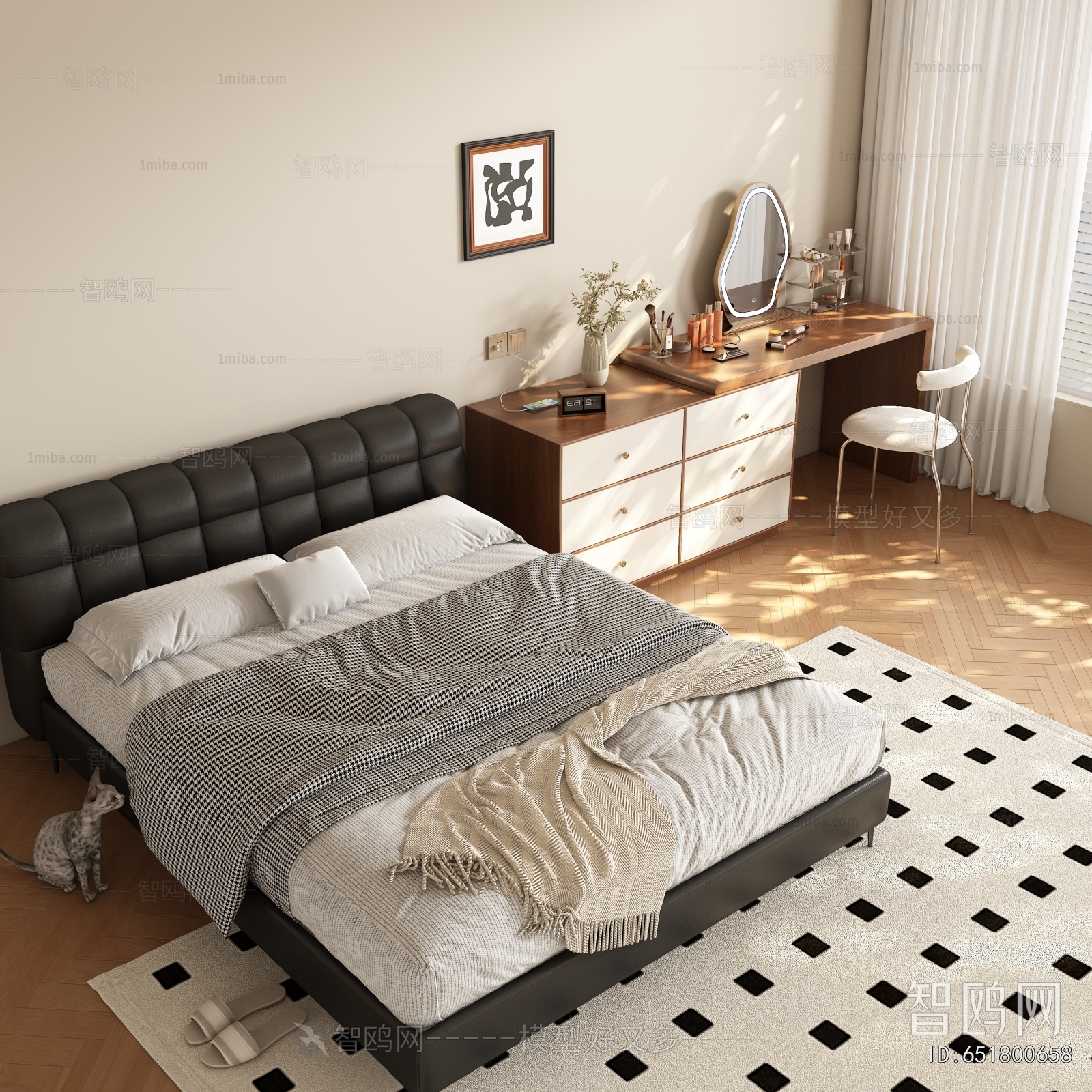 Modern Double Bed