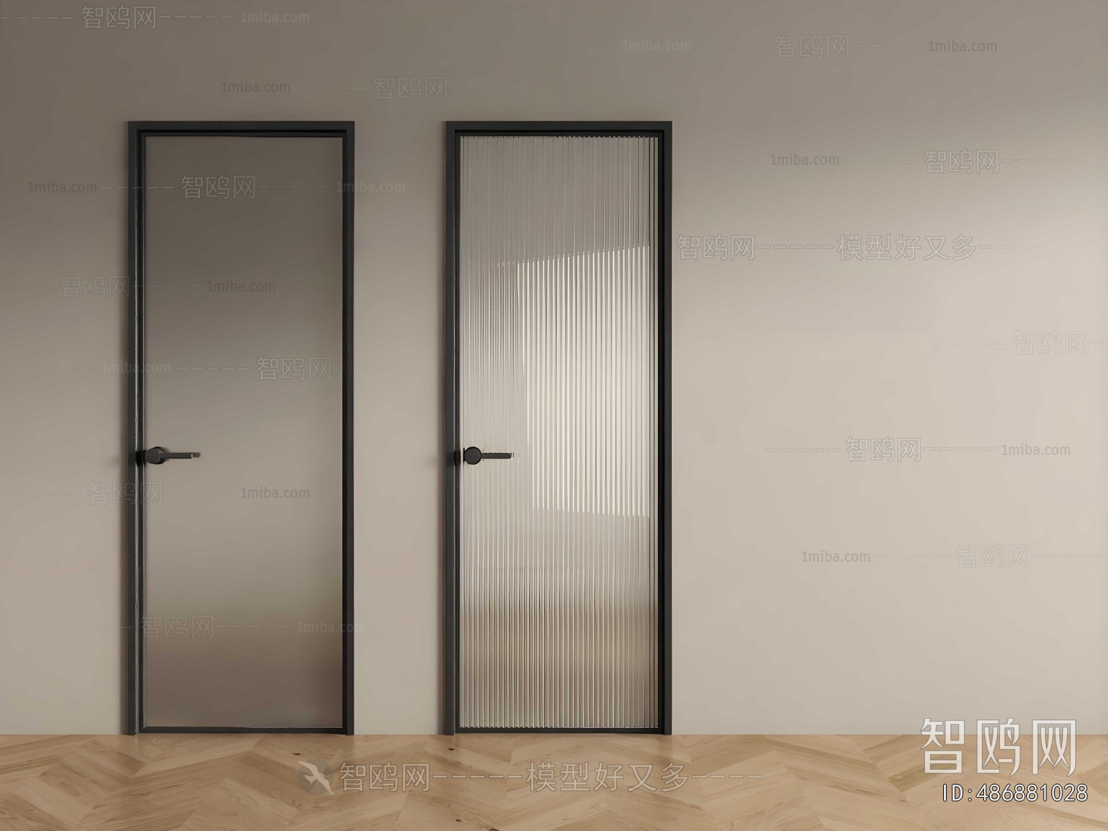 Modern Single Door