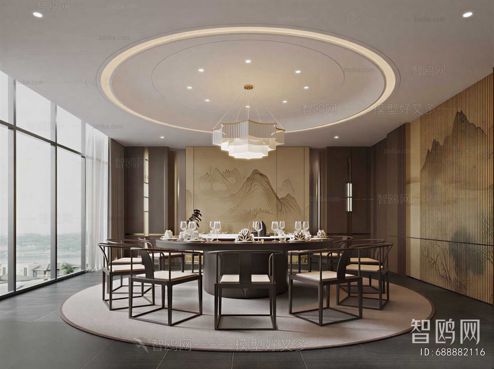 New Chinese Style Restaurant Box