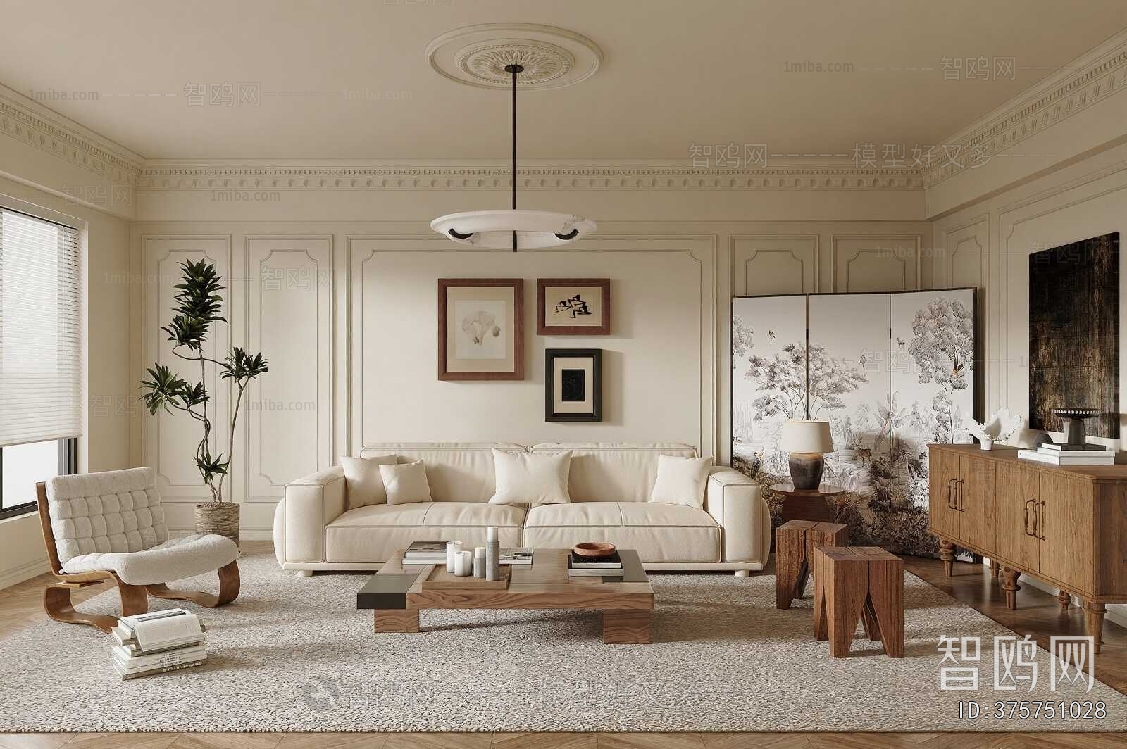 French Style A Living Room