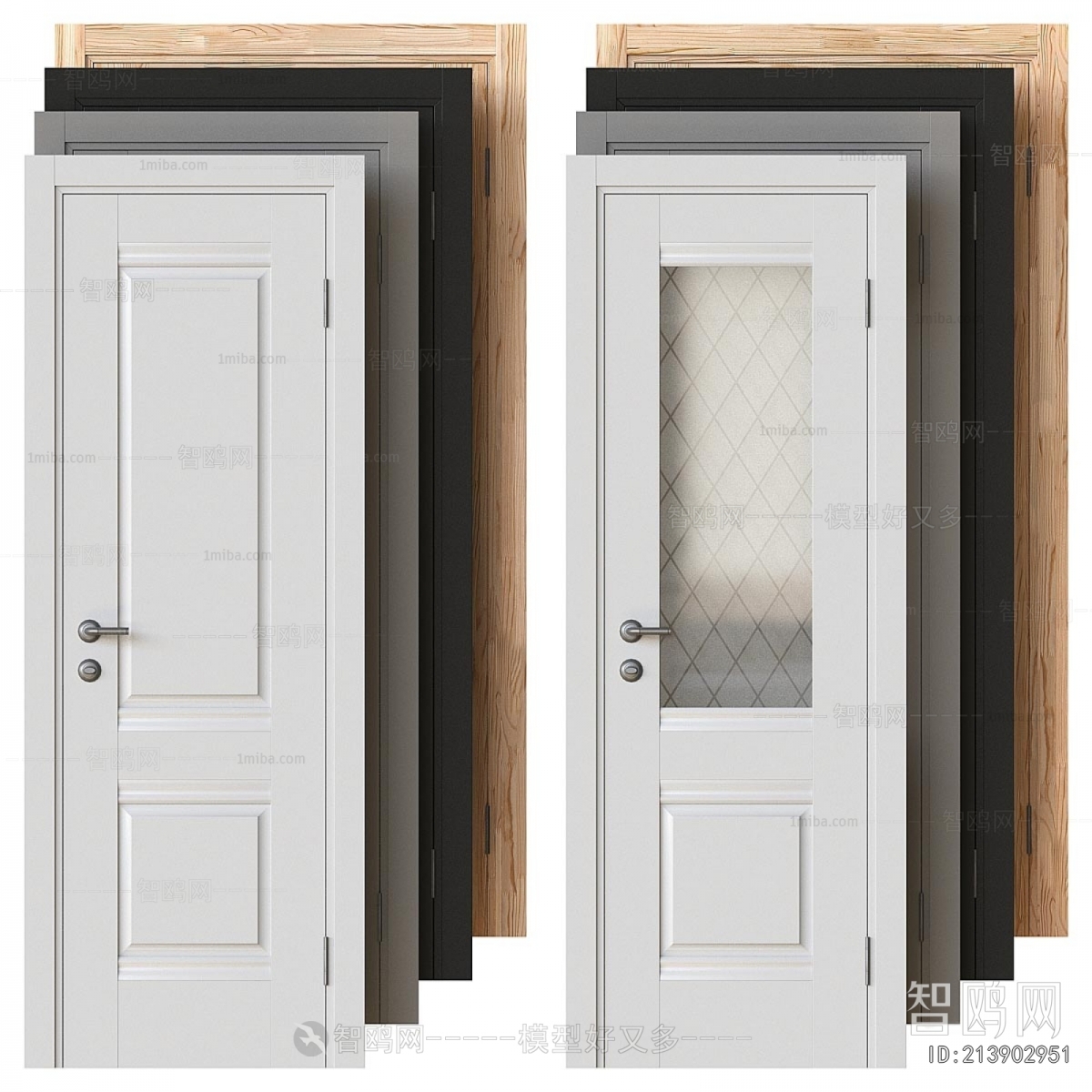 Modern Single Door