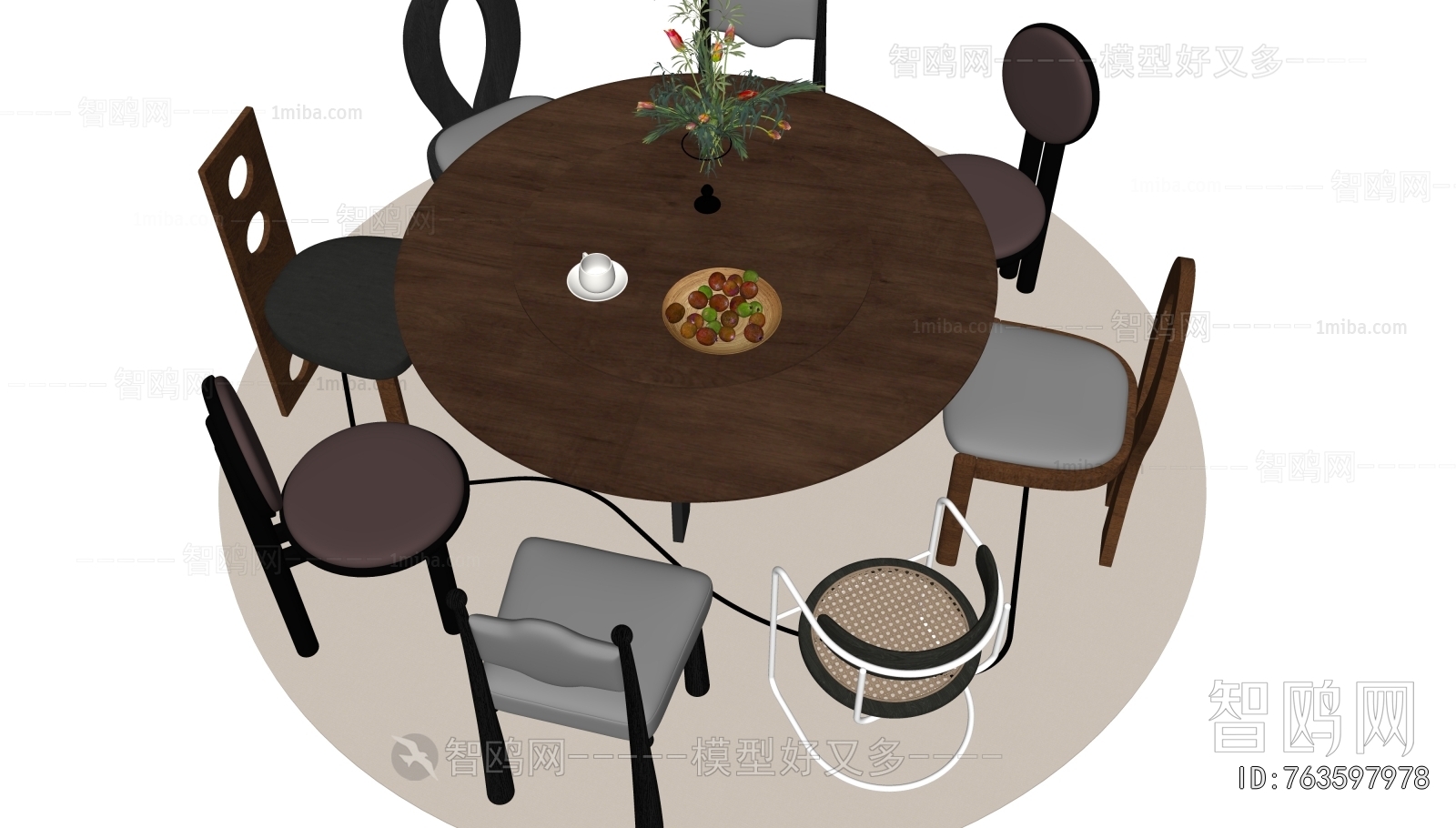 Modern Dining Table And Chairs