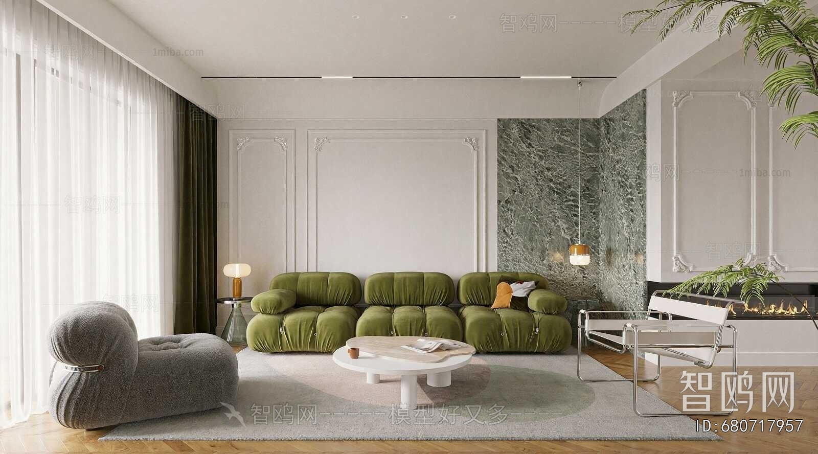 French Style A Living Room