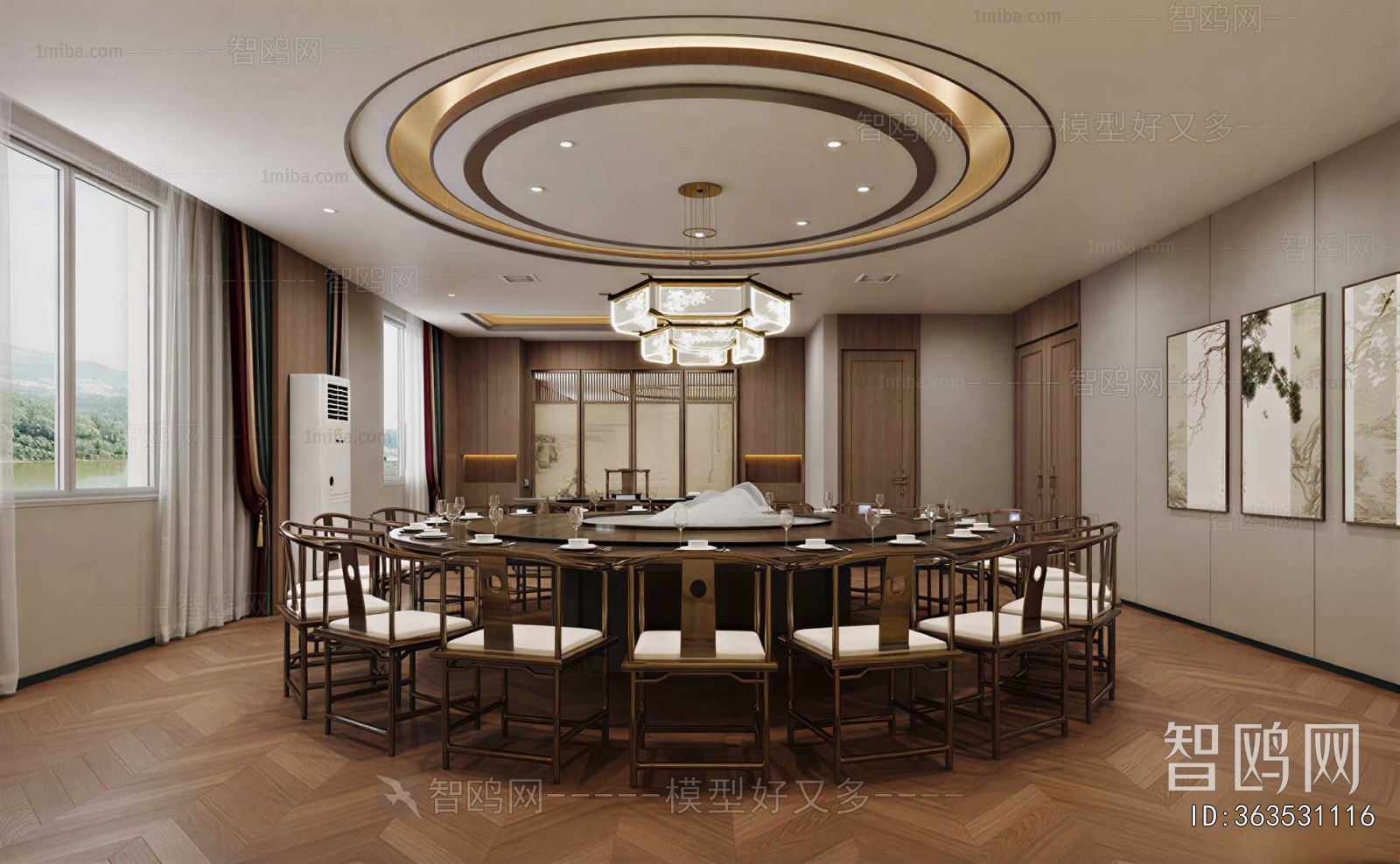 New Chinese Style Restaurant Box