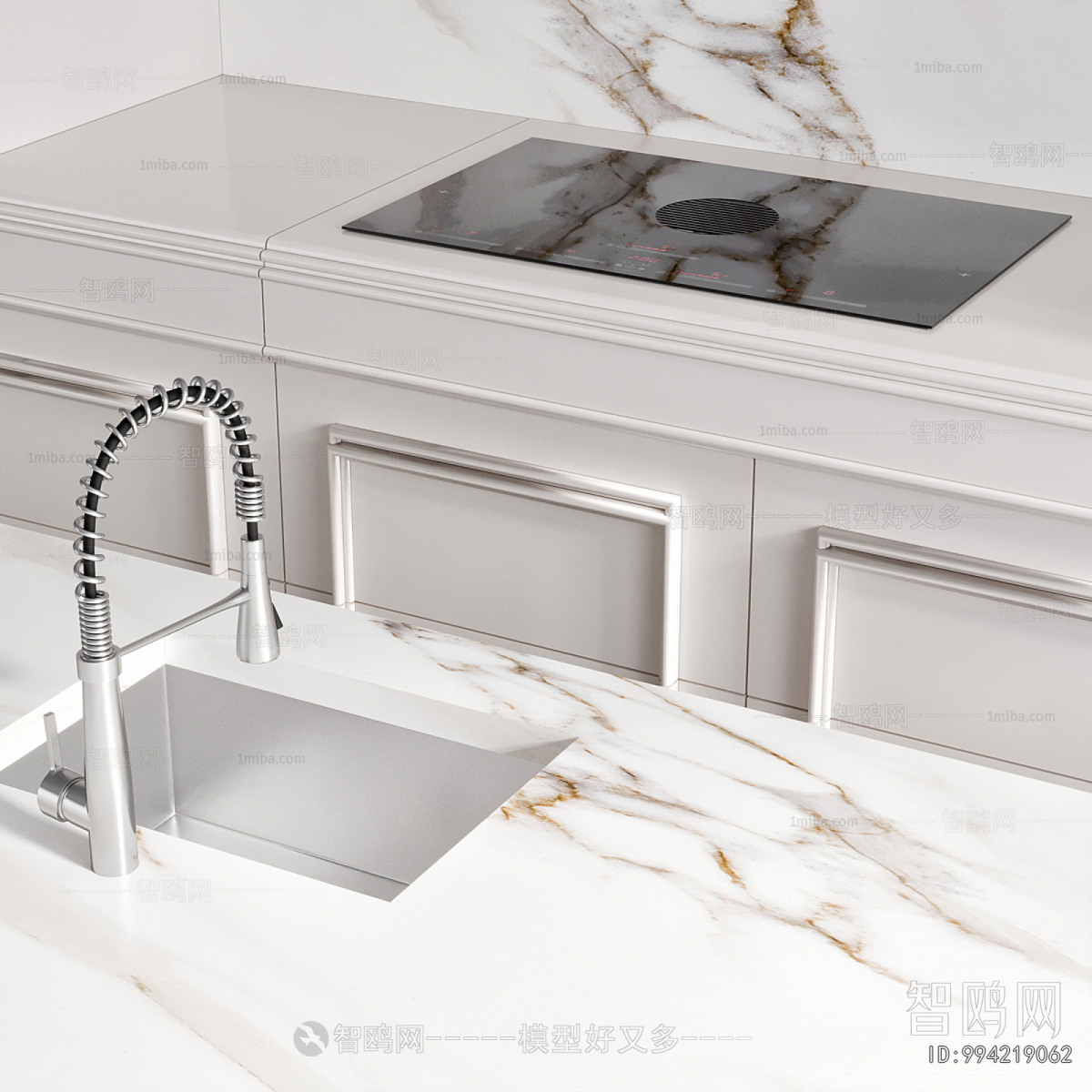 European Style Kitchen Cabinet