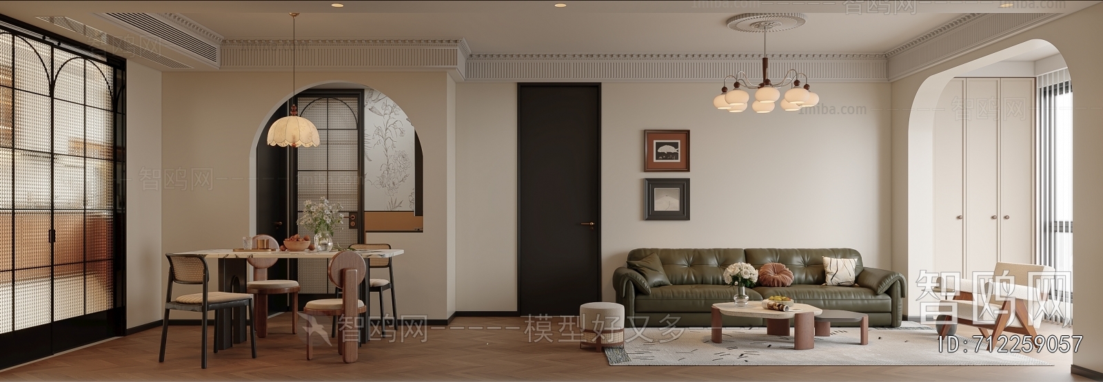 French Style A Living Room