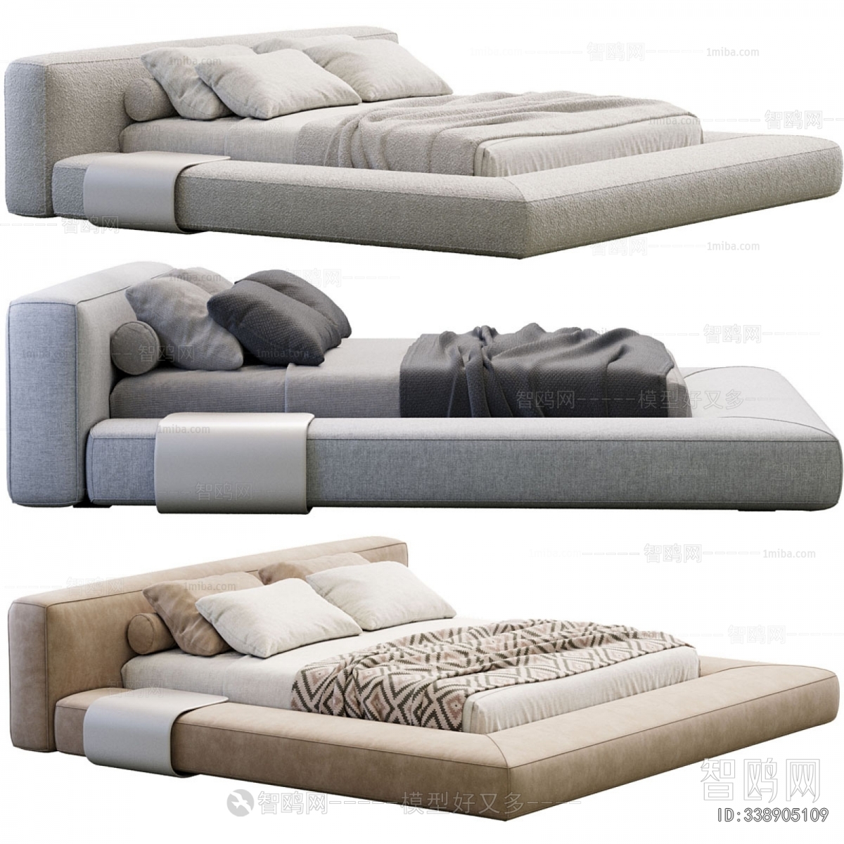 Modern Double Bed
