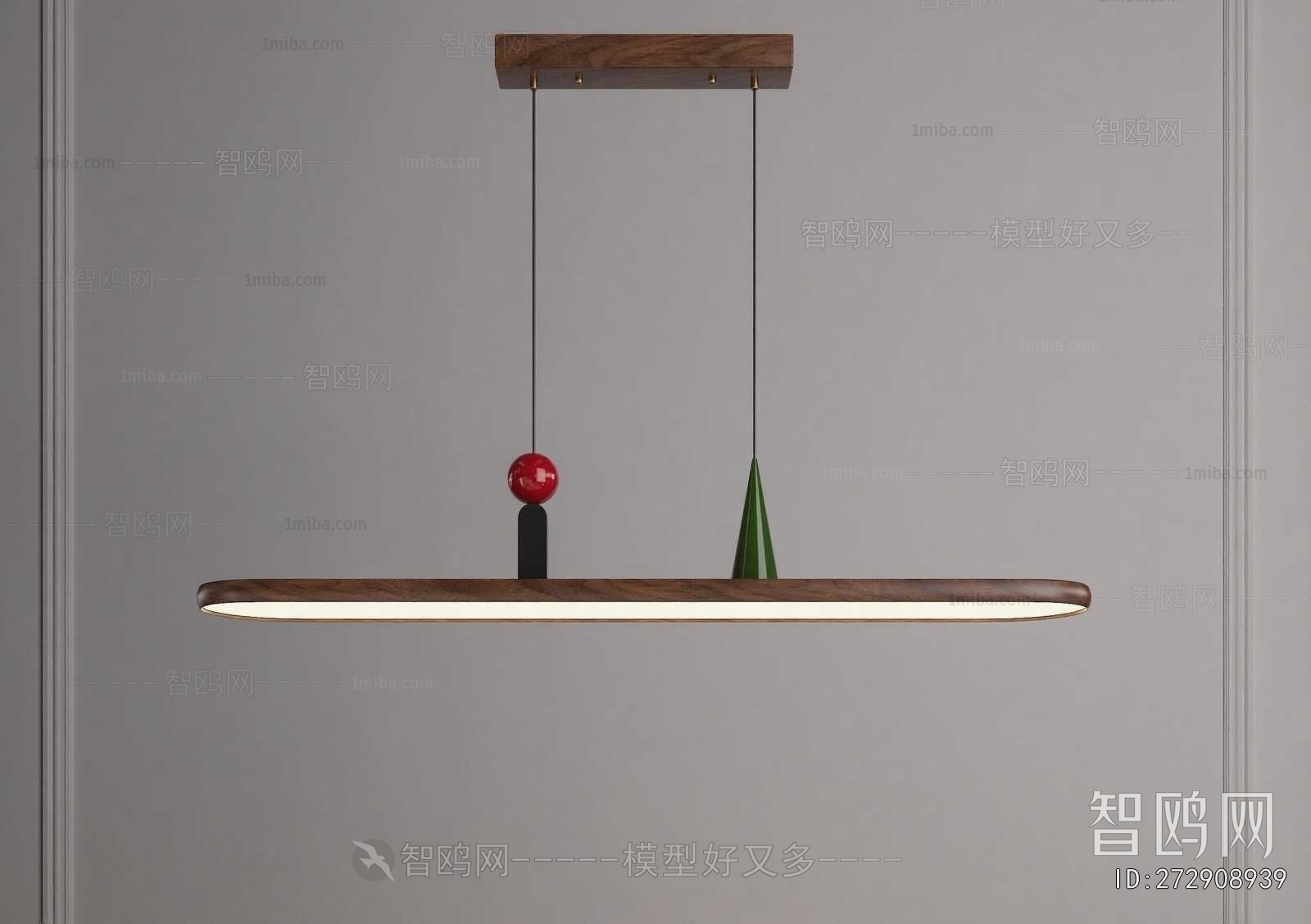 Modern Long Chandelier