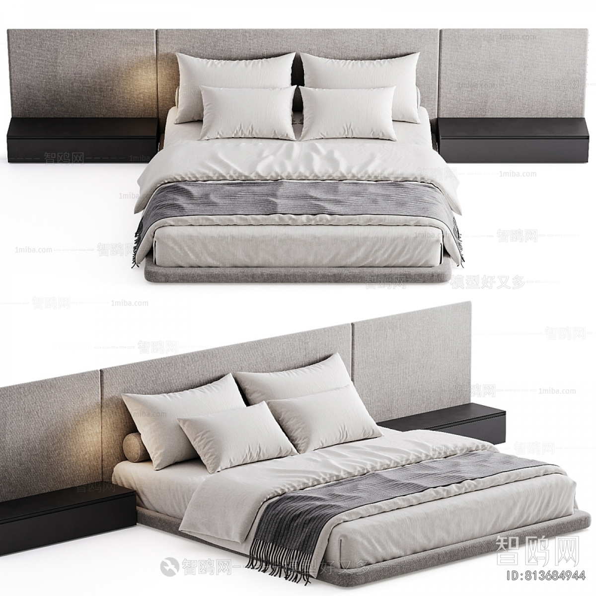 Modern Double Bed