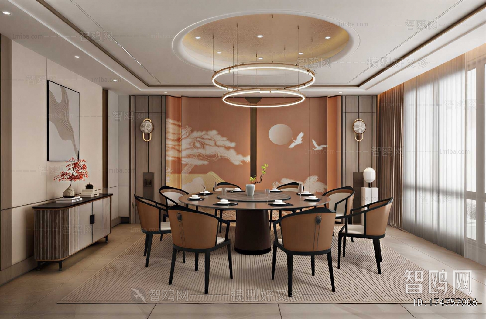 New Chinese Style Restaurant Box