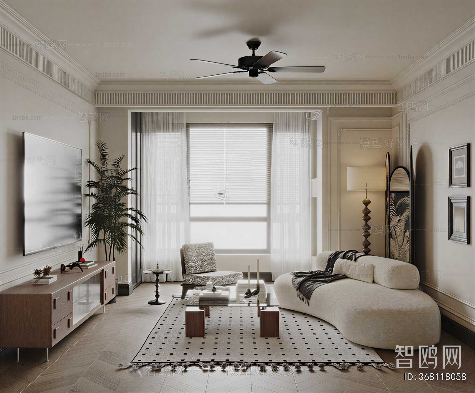 French Style A Living Room