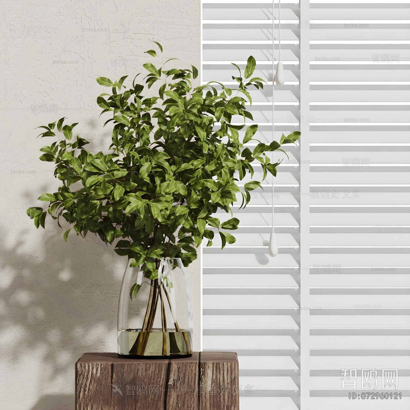 Modern Aquatic Green Plant