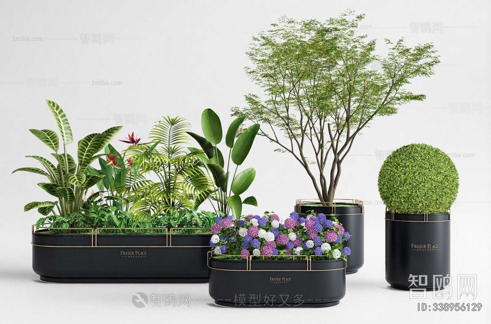 Modern Flower Bed, Flower Bowl, Flower Box