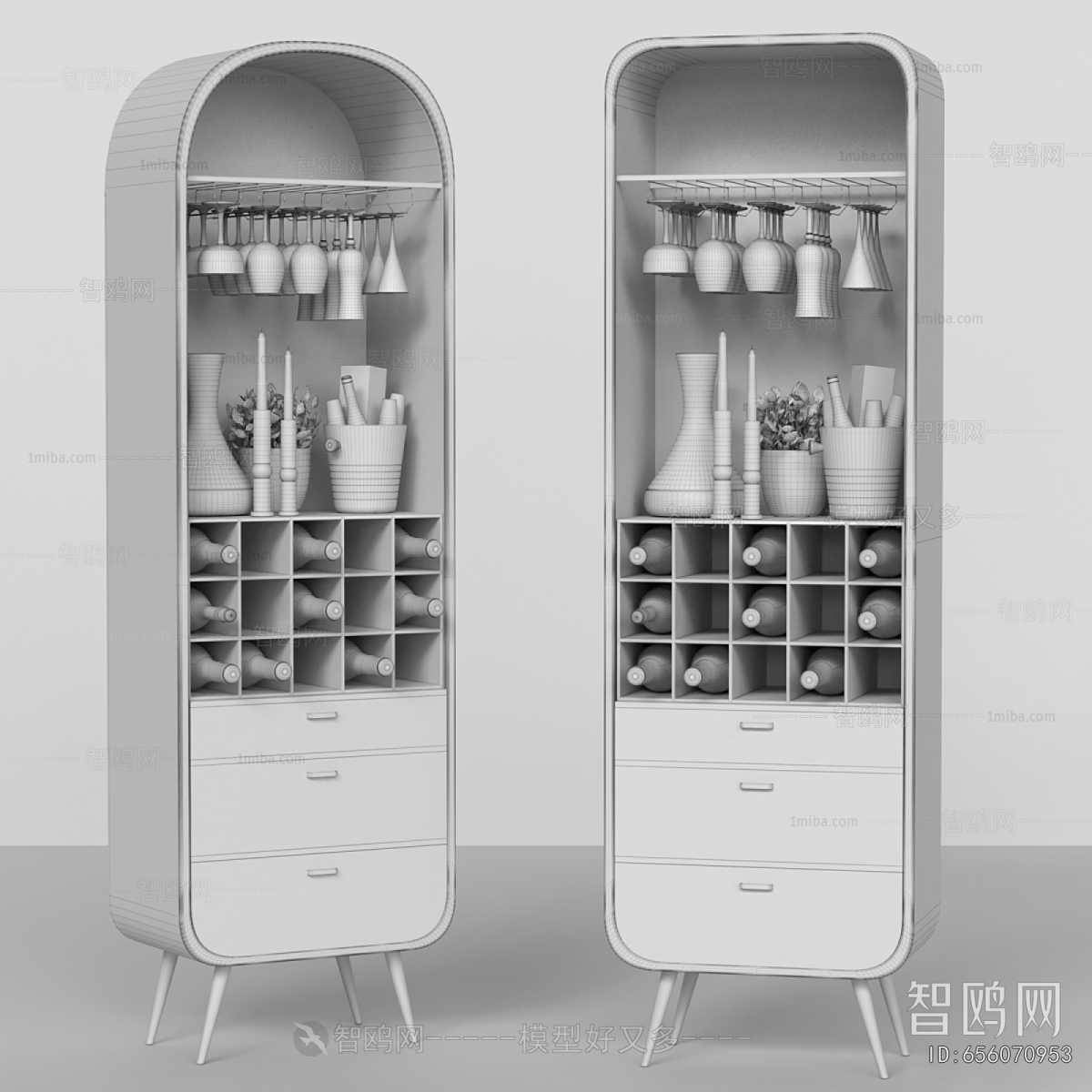 Modern Wine Cabinet