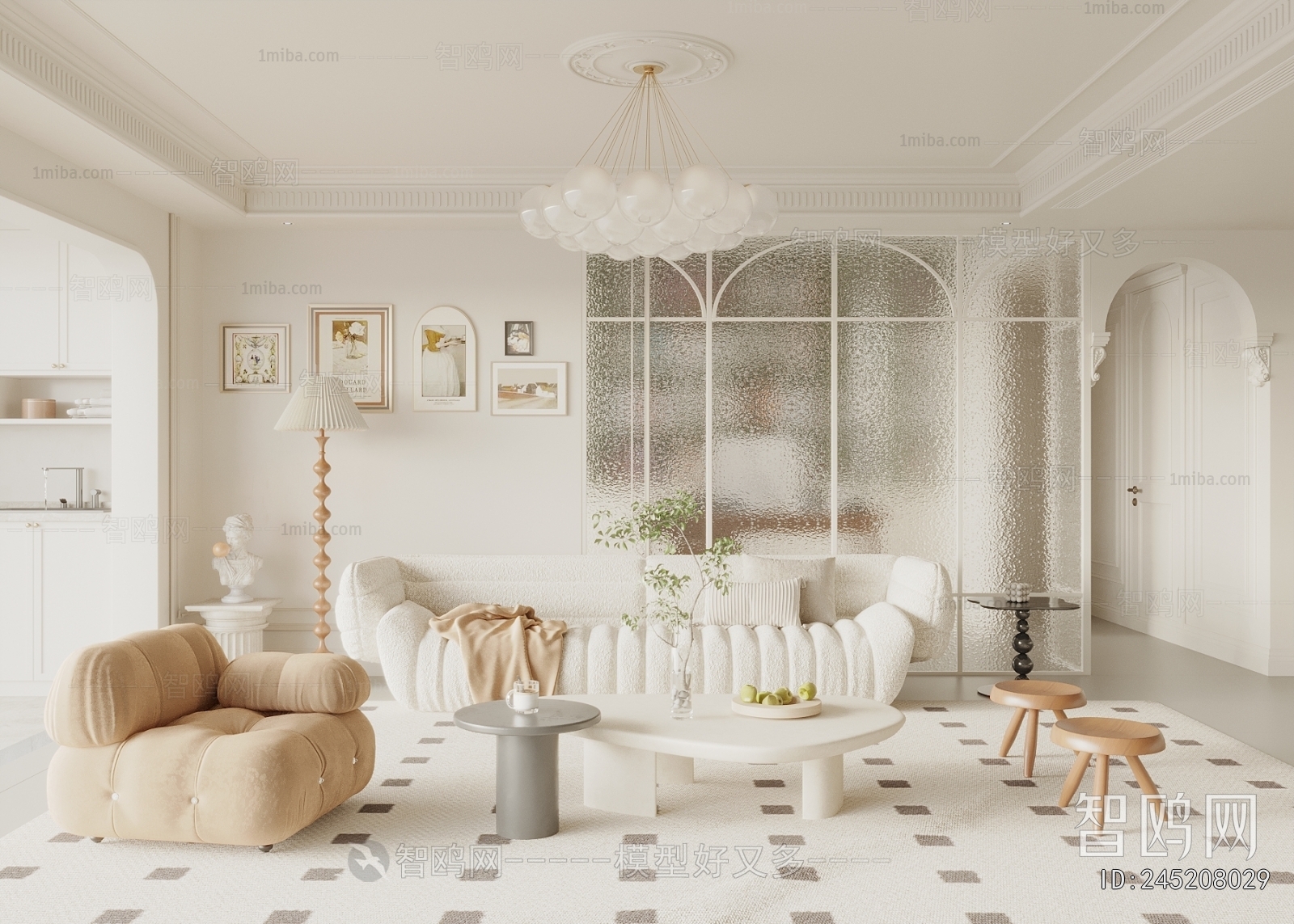 French Style A Living Room