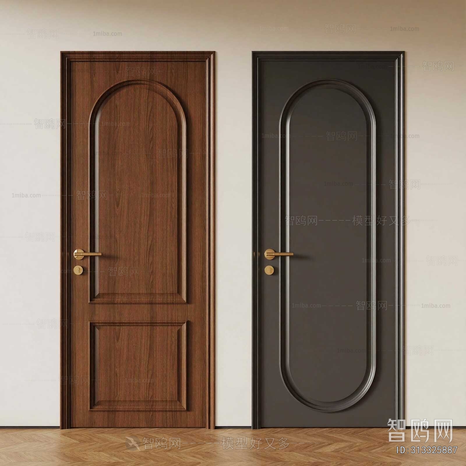 French Style Single Door