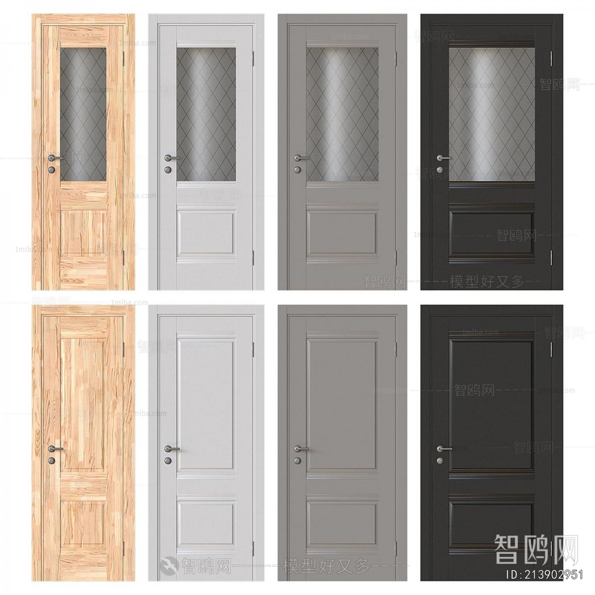 Modern Single Door