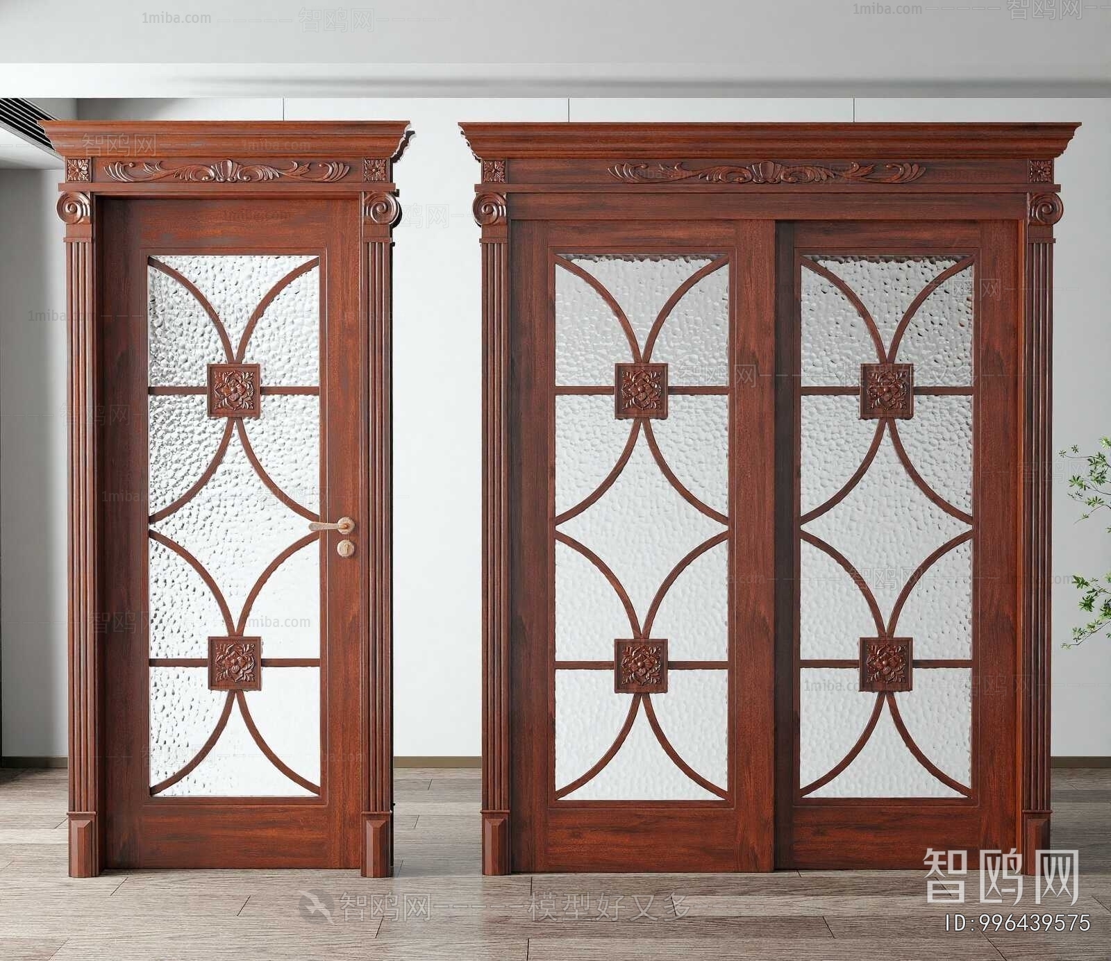 American Style Single Door