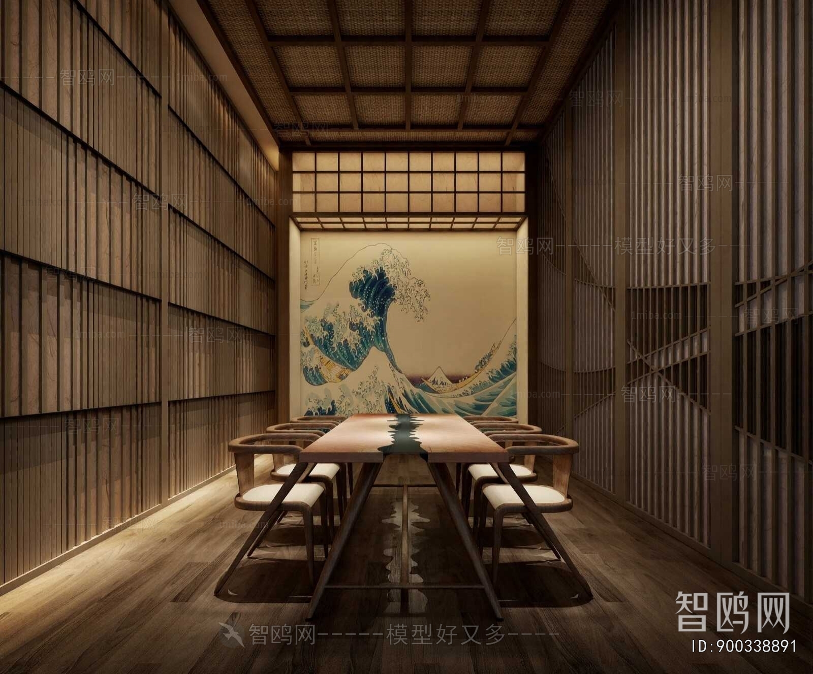 Japanese Style Restaurant Box