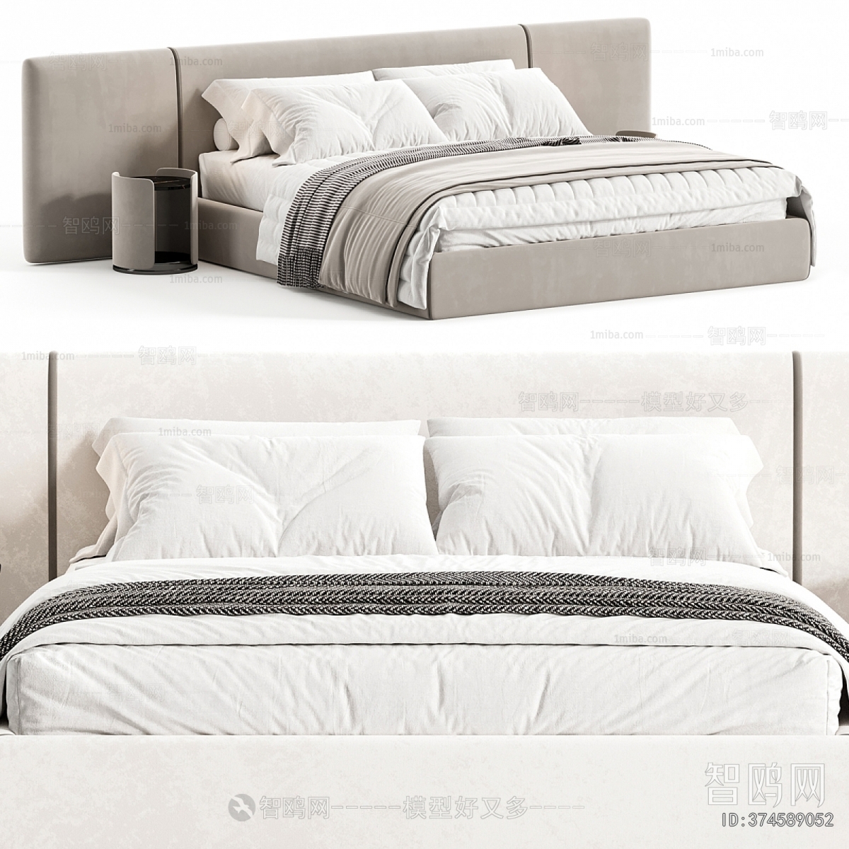 Modern Double Bed