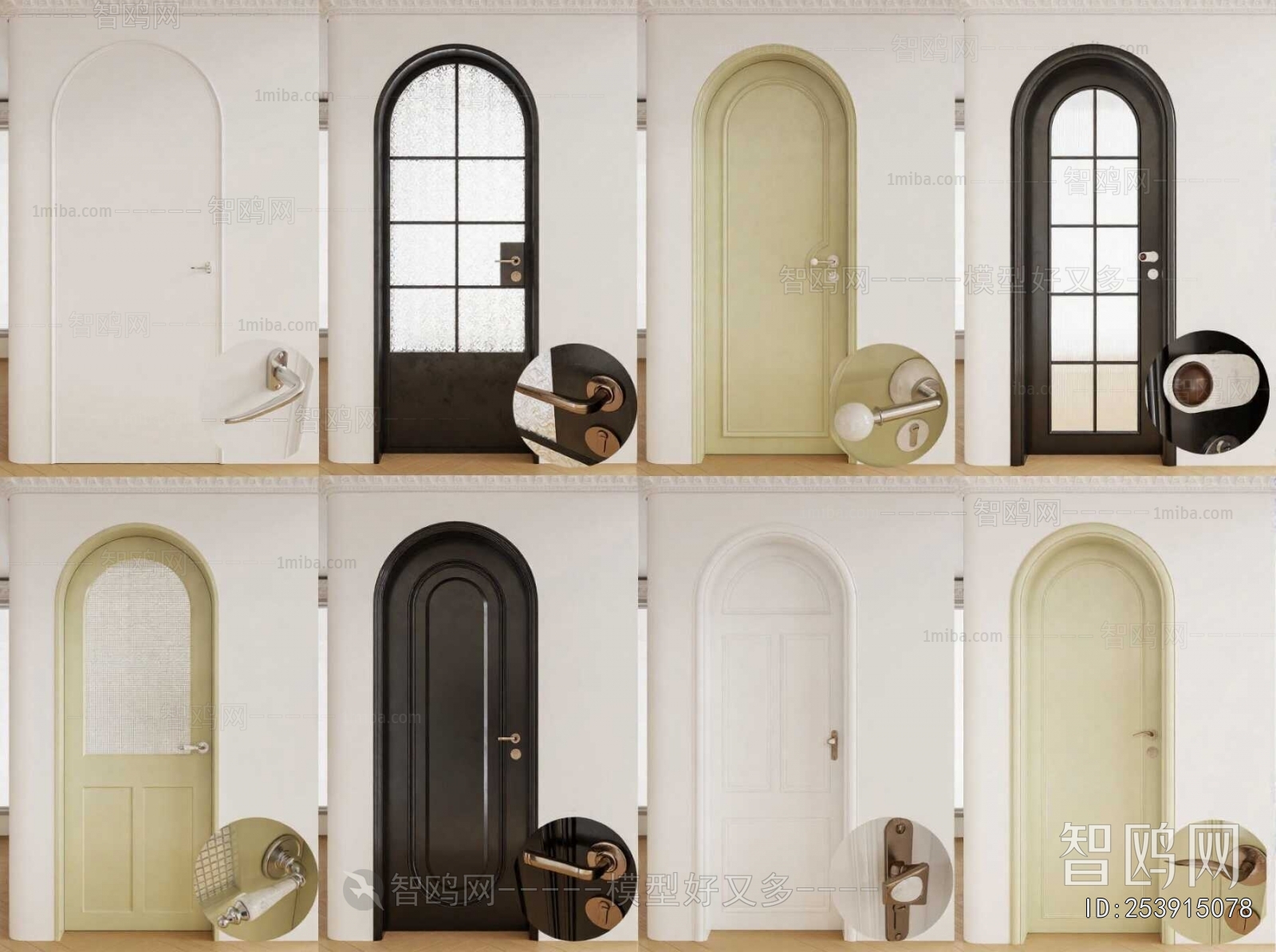 French Style Single Door