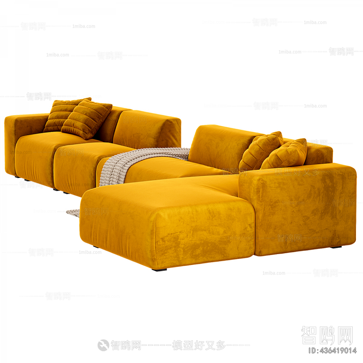 Nordic Style Corner Sofa