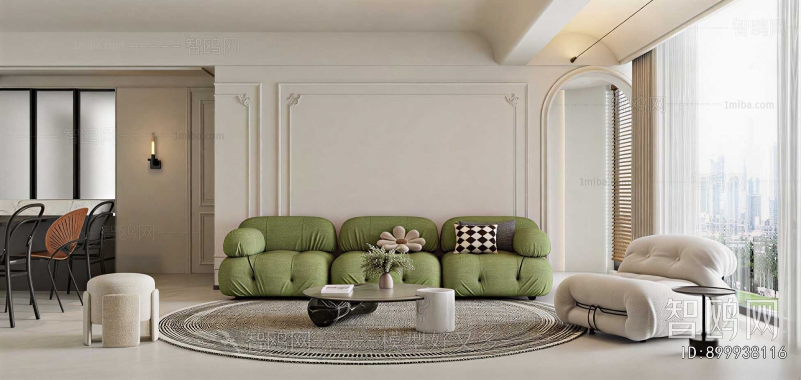 French Style A Living Room