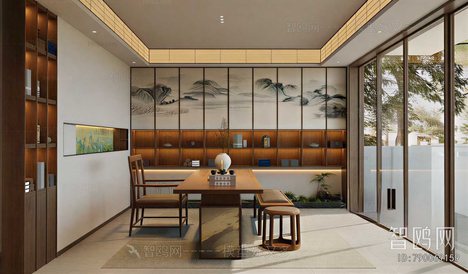 New Chinese Style Tea House