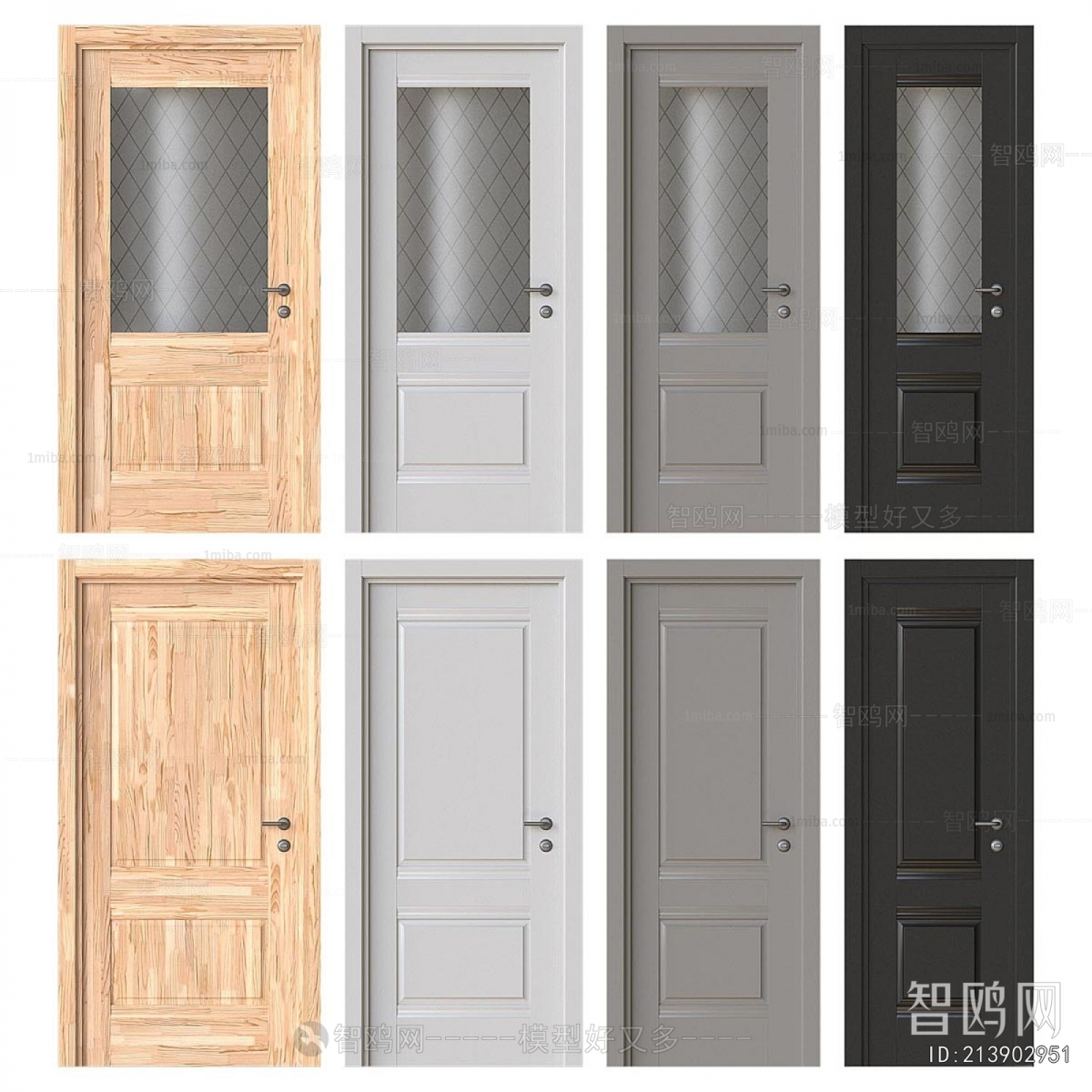 Modern Single Door