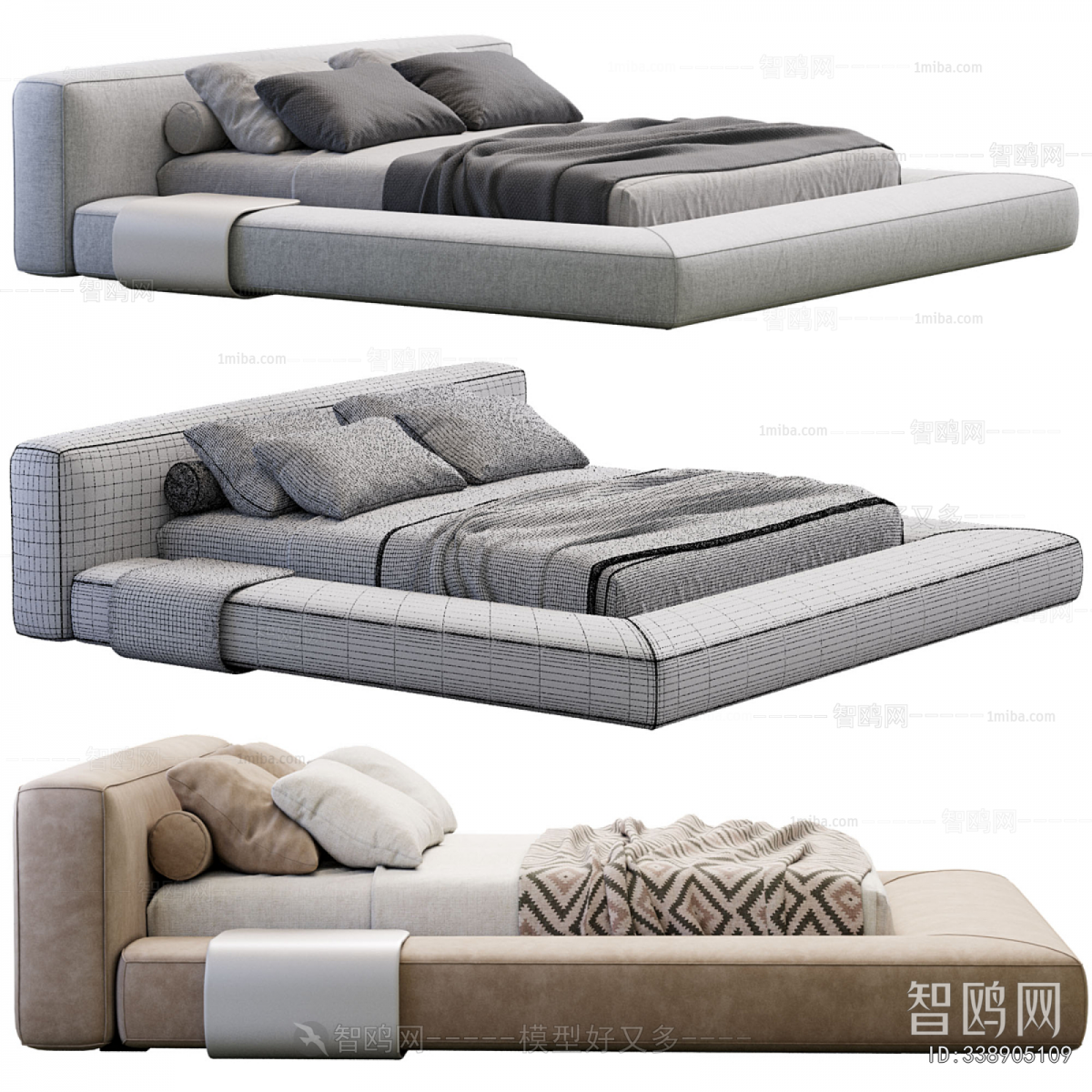 Modern Double Bed
