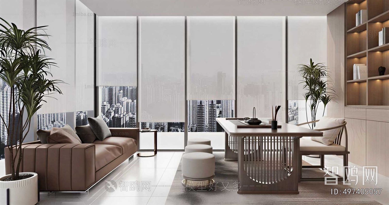 New Chinese Style Manager's Office