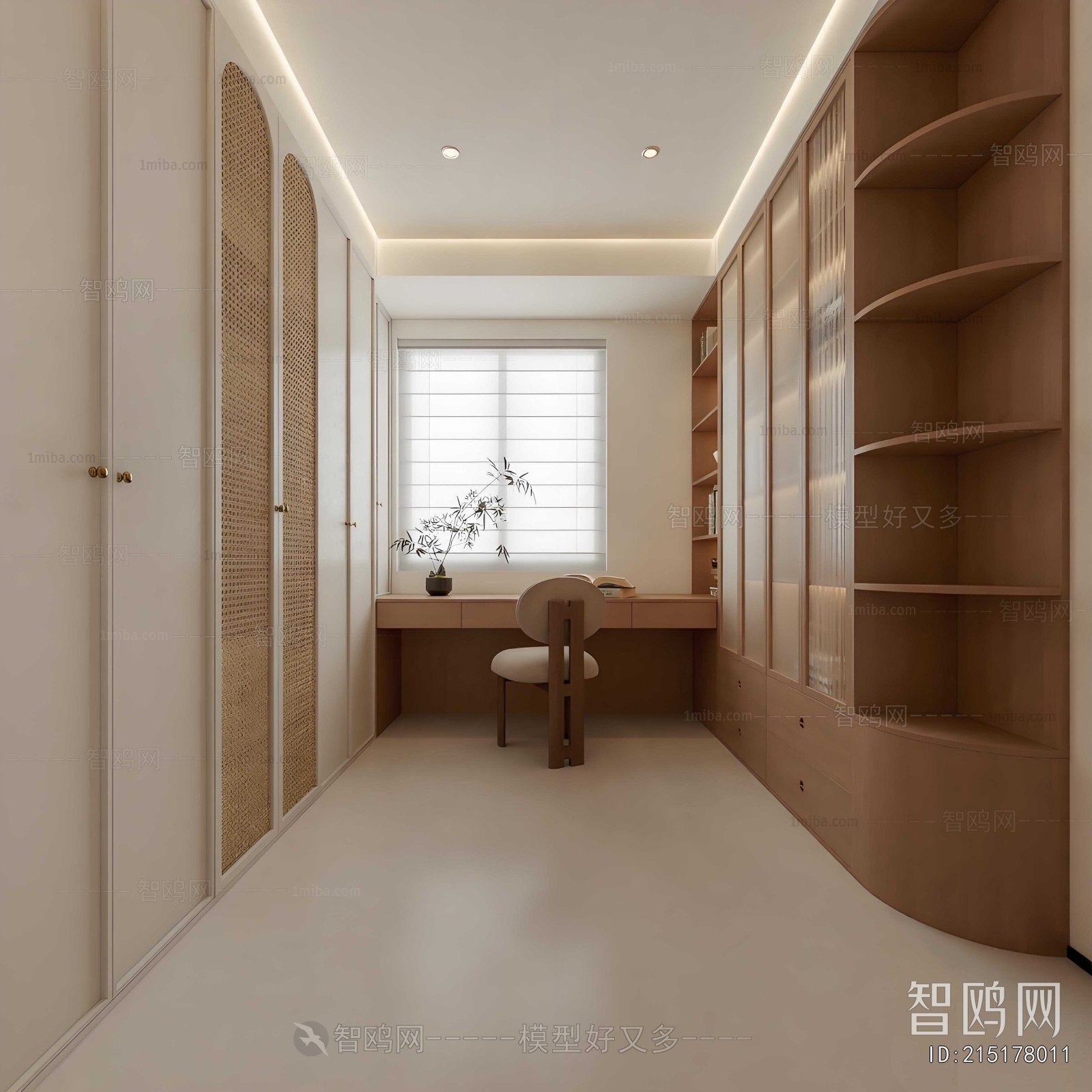 Modern Clothes Storage Area