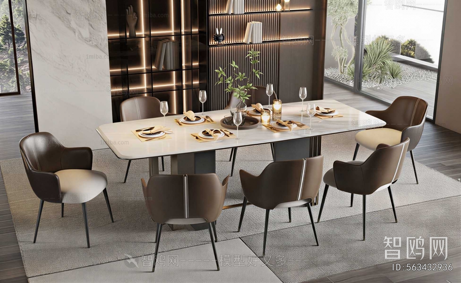 Modern Dining Table And Chairs