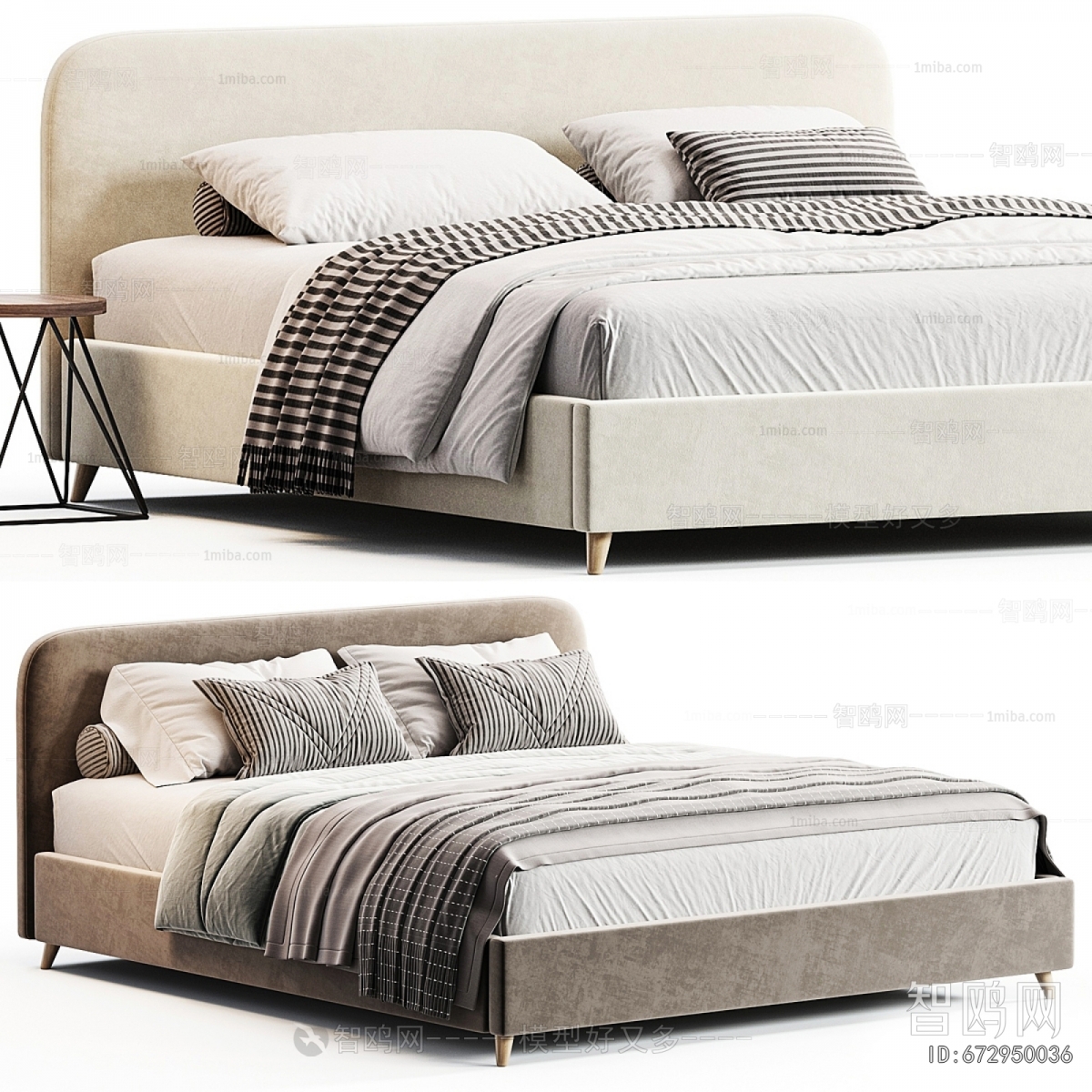 Modern Double Bed
