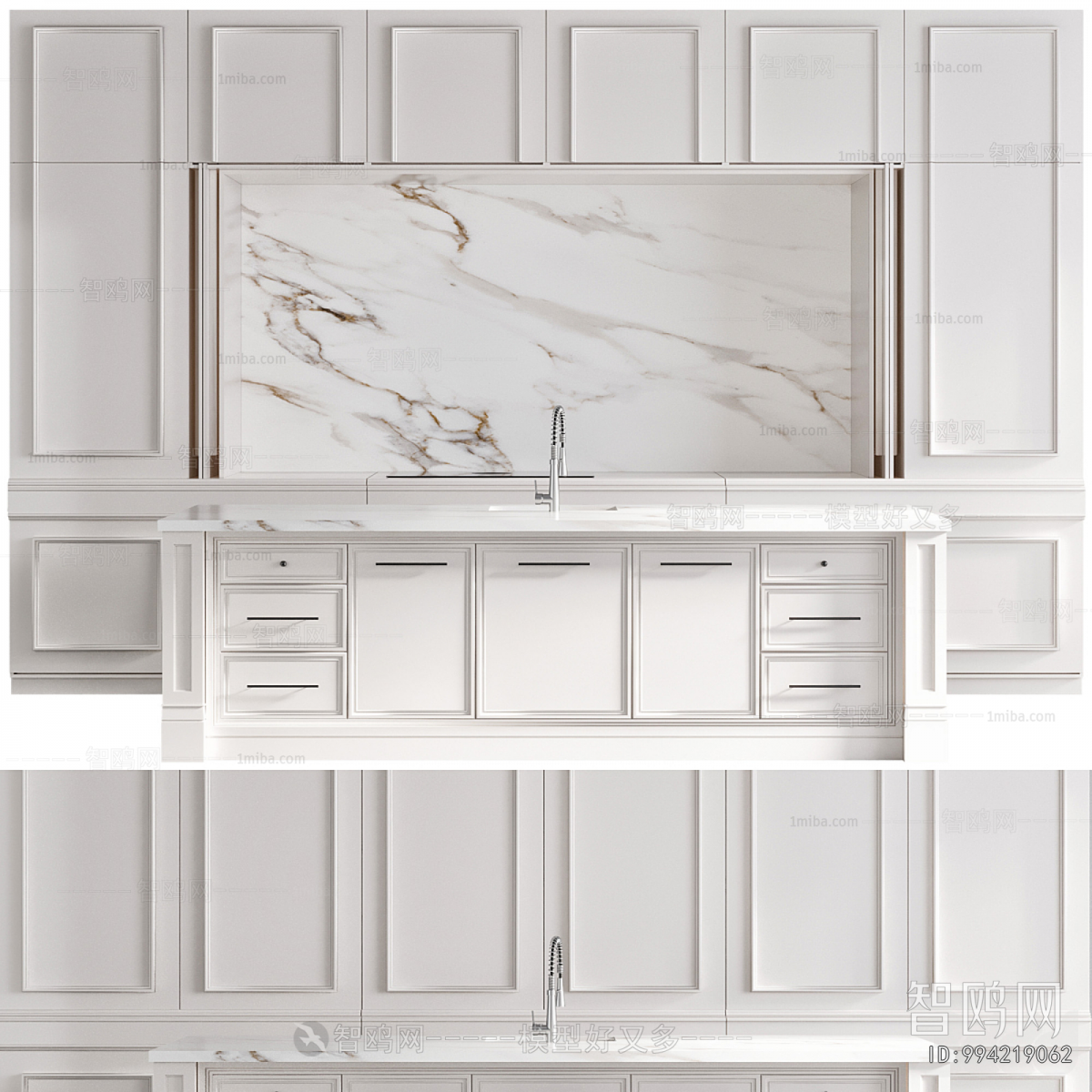 European Style Kitchen Cabinet