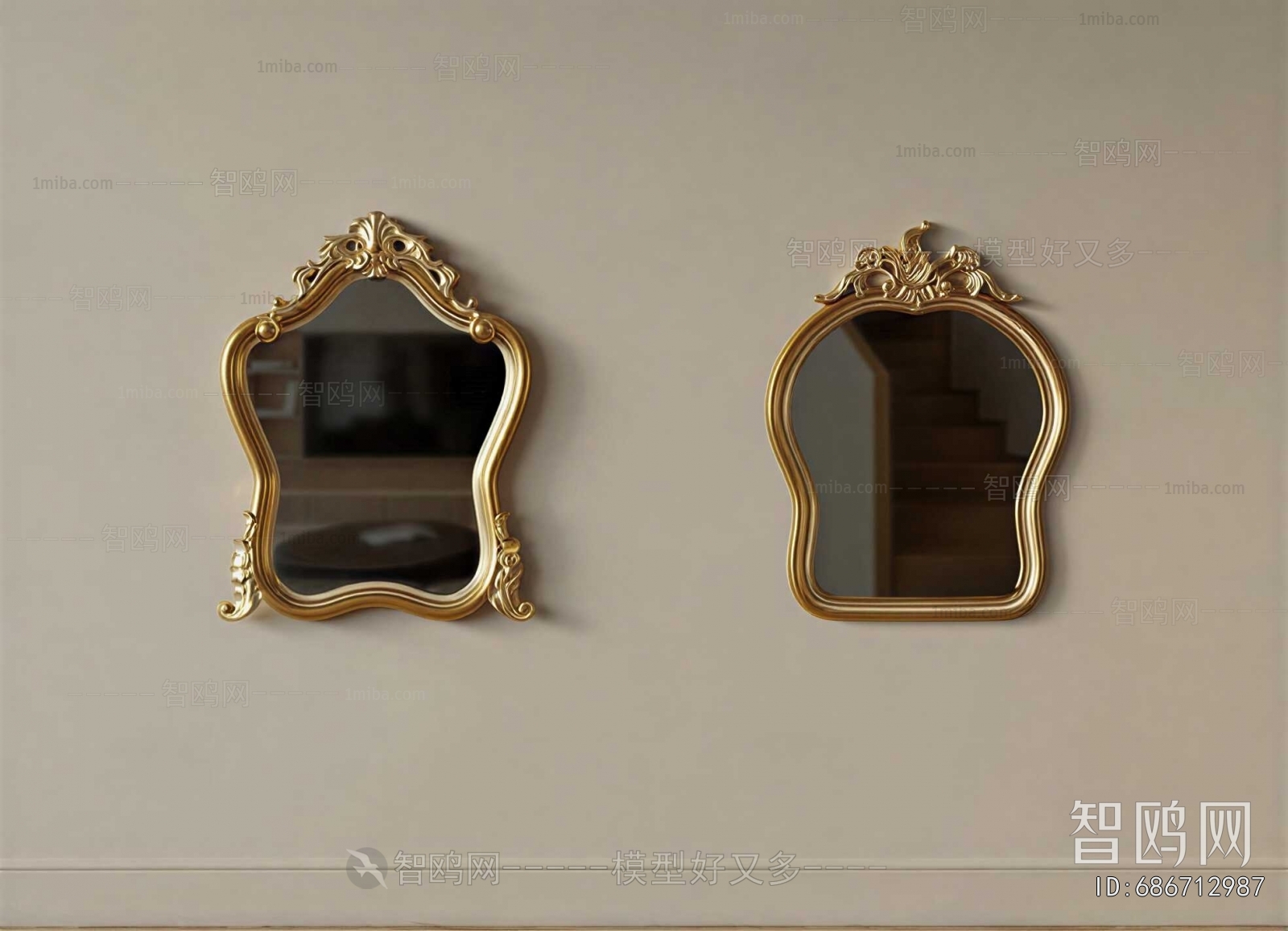 Simple European Style The Mirror