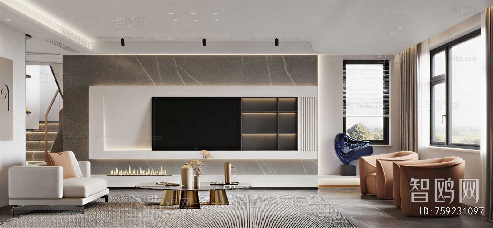 Modern A Living Room