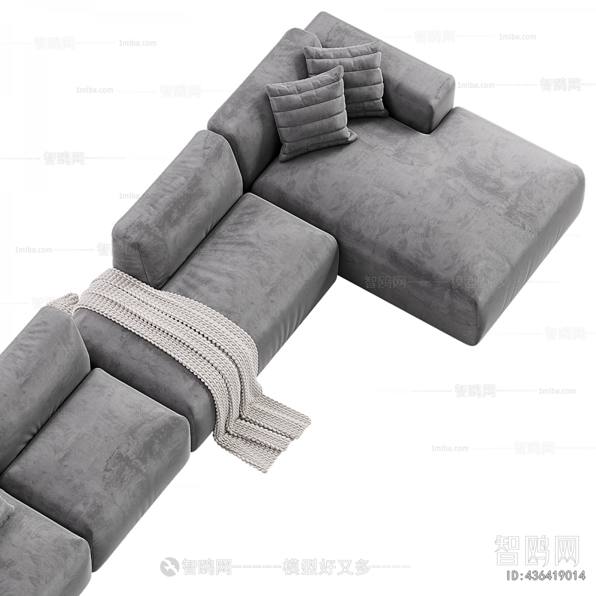 Nordic Style Corner Sofa