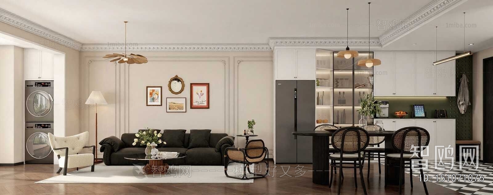 French Style A Living Room